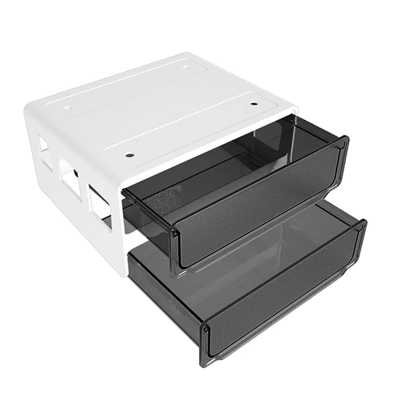Under Desk Storage Drawer Slide Out, Self-Adhesive Organizer, Attachable Drawer Organizer with 2 Layers Black
Under Desk Storage Drawer Slide Out, Self-Adhesive Organizer, Attachable Drawer Organizer with 2 Layers Black