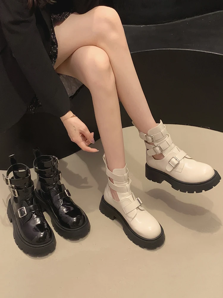 Shoes White Ankle Boots Boots-Women Luxury Designer Round Toe Low Rubber 2023 Summer Fashion Med Ladies Sandals Lolita Solid Ho
Shoes White Ankle Boots Boots-Women Luxury Designer Round Toe Low Rubber 2023 Summer Fashion Med Ladies Sandals Lolita Solid Ho