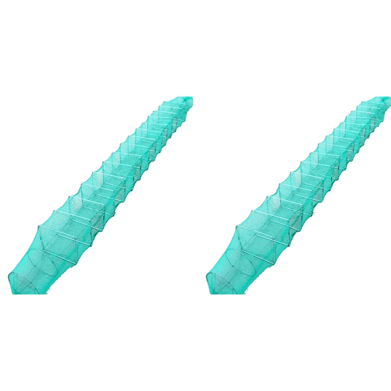 2X 3 Meter Fishing Cage Foldable Fishing Trap Sturdy Pond Fishing Net Crab Lake Lobster Squid Fish Shrimp Catcher
2X 3 Meter Fishing Cage Foldable Fishing Trap Sturdy Pond Fishing Net Crab Lake Lobster Squid Fish Shrimp Catcher