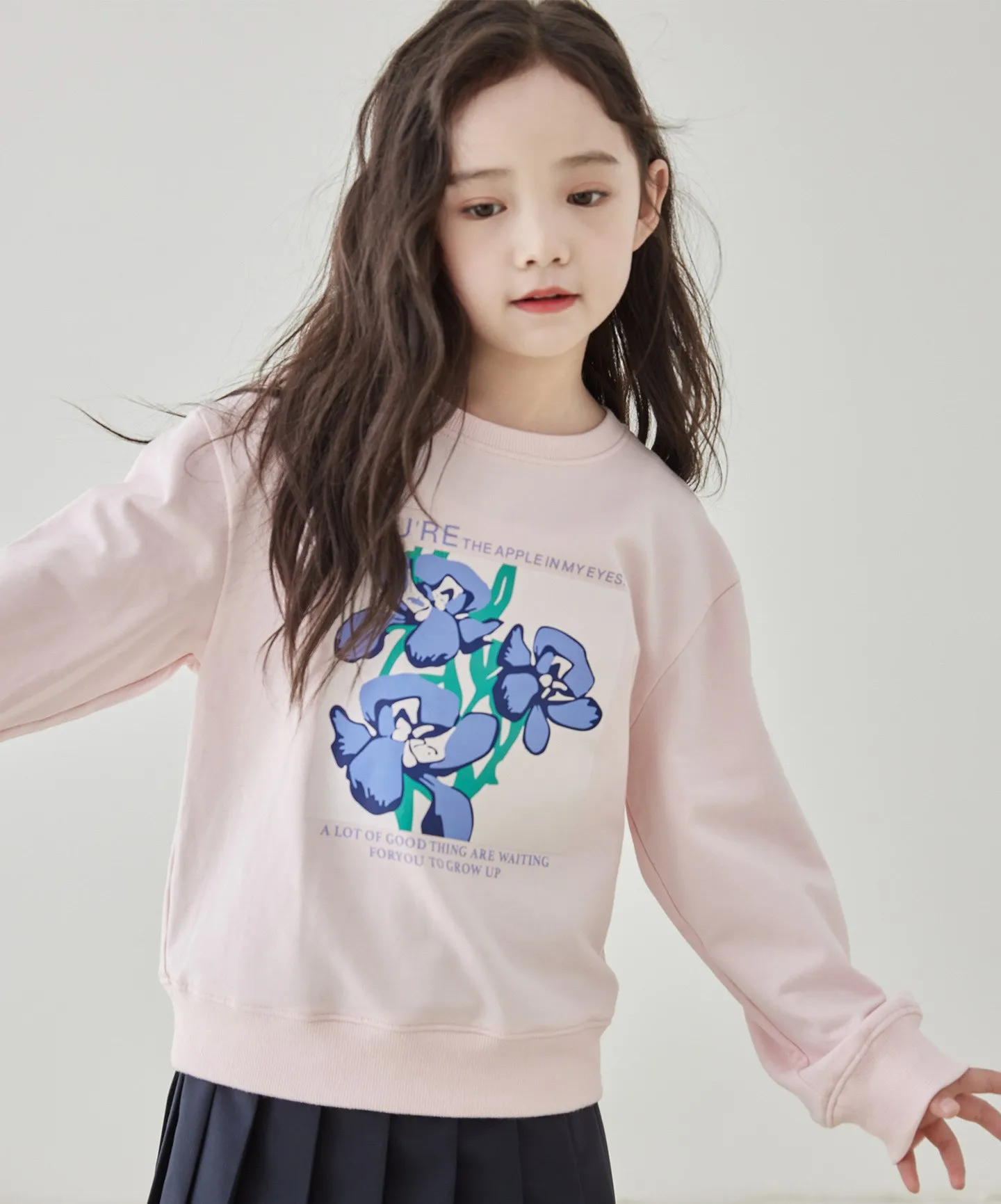 Spring Kids Sweatshirt Baby Tops Purple flower print long-sleeved sweatshirt Pink sweet sweatshirt
Spring Kids Sweatshirt Baby Tops Purple flower print long-sleeved sweatshirt Pink sweet sweatshirt