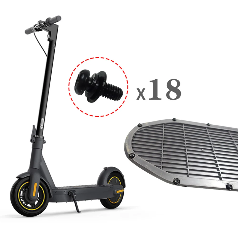 18PCS Bottom Battery Bottom Cover Screws Stainless Steel Metal For Ninebot MAX G30 Electric Scooter Repaired Parts Accessories
18PCS Bottom Battery Bottom Cover Screws Stainless Steel Metal For Ninebot MAX G30 Electric Scooter Repaired Parts Accessories