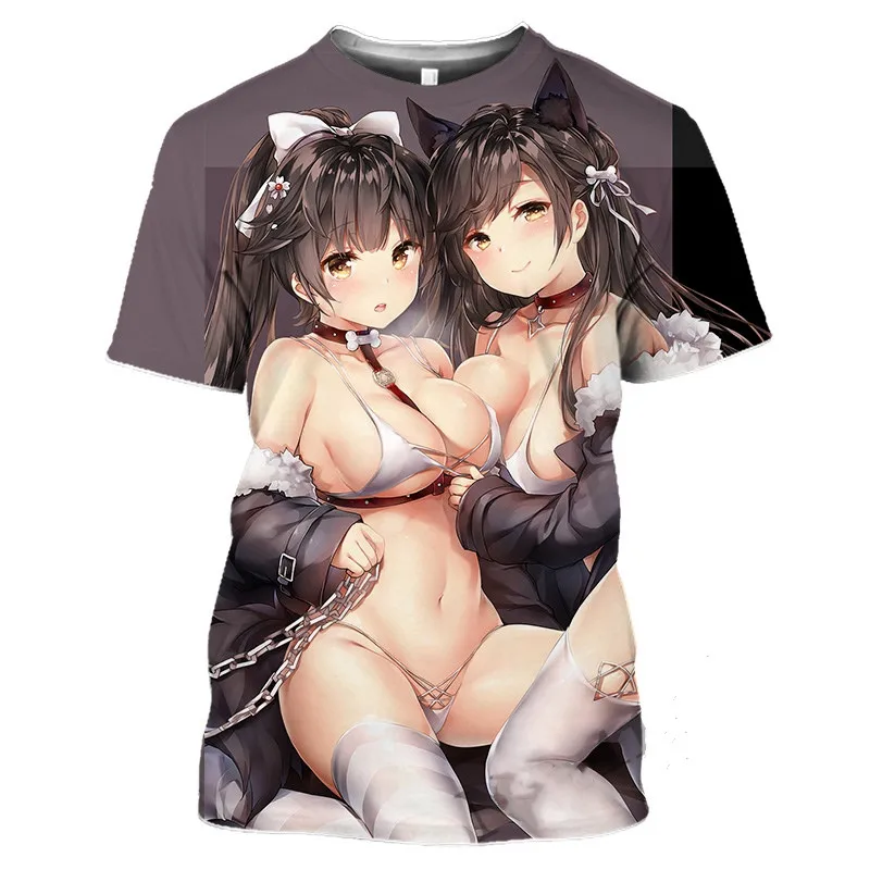 Azur Lane T-Shirts Anime Game Beach Sexy Girls 3D Printed Streetwear Men Women O-Neck Oversized T Shirt Harajuku Kids Tees Tops
Azur Lane T-Shirts Anime Game Beach Sexy Girls 3D Printed Streetwear Men Women O-Neck Oversized T Shirt Harajuku Kids Tees Tops