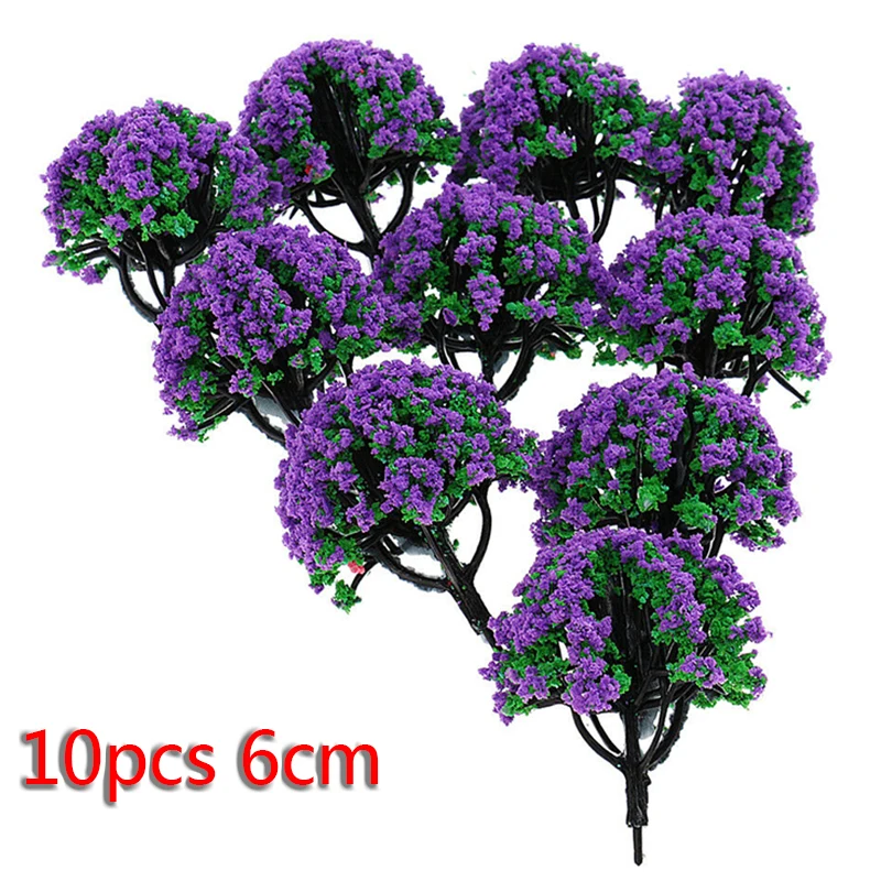 10pcs Simulation Model Tree Artificial Landscape Tree Purple Plastic Tree Garden Decoration For Train Props Model Scene Layout
10pcs Simulation Model Tree Artificial Landscape Tree Purple Plastic Tree Garden Decoration For Train Props Model Scene Layout