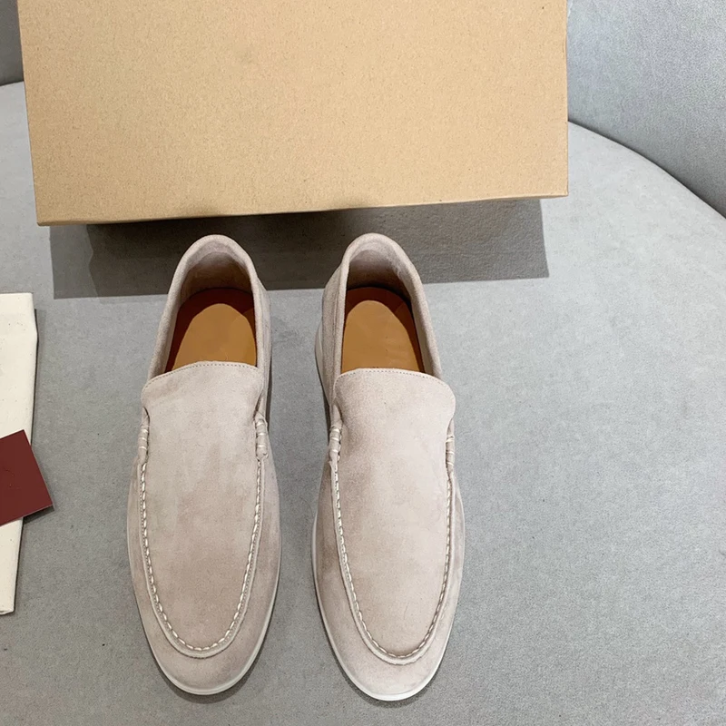 2023 Suede Leather Men's Flat Loafer Comfortable Splicing Summer Walk Shoes Casual Business Loafers Fall Slip on For Women
2023 Suede Leather Men's Flat Loafer Comfortable Splicing Summer Walk Shoes Casual Business Loafers Fall Slip on For Women