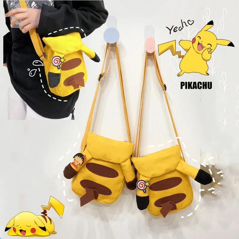 Pokemon Kawaii Pikachu Shoulder Bag Anime Doll Fashion Casual Storage Bag Female Messenger Bag Cartoon Coin Purse Children Gift
Pokemon Kawaii Pikachu Shoulder Bag Anime Doll Fashion Casual Storage Bag Female Messenger Bag Cartoon Coin Purse Children Gift