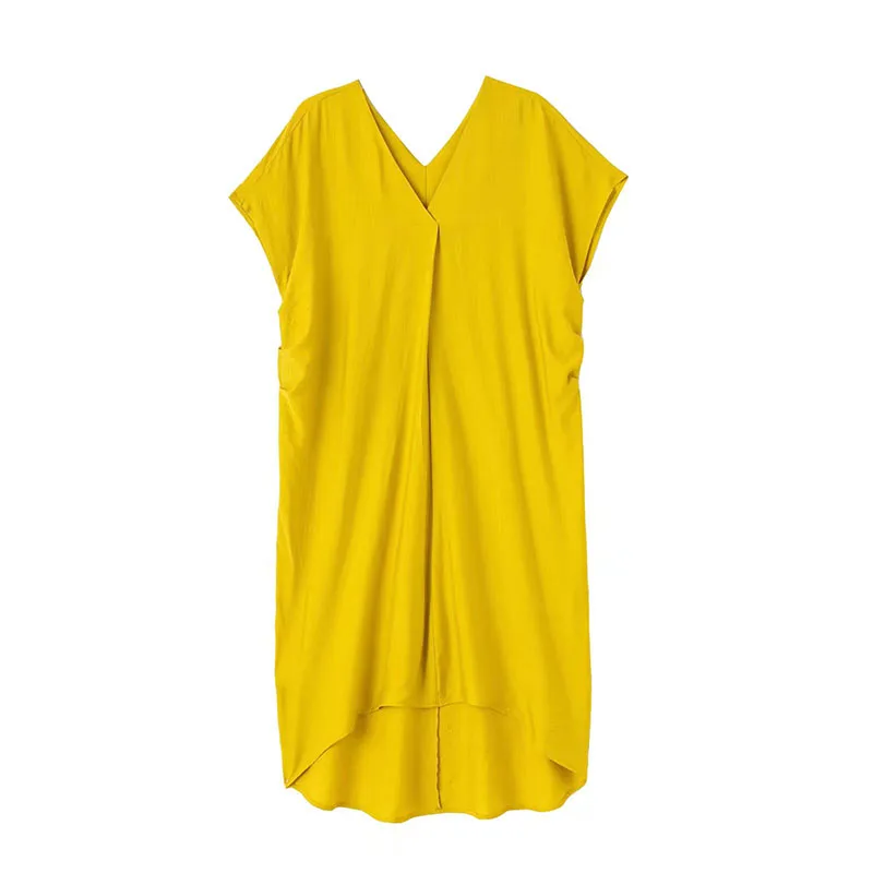 ZATRHMBM Женская одежда, новинка, модное летнее платье с коротким рукавом и V-образным вырезом, женские элегантные льняные Повседневные платья с... 
ZATRHMBM Женская одежда, новинка, модное летнее платье с коротким рукавом и V-образным вырезом, женские элегантные льняные Повседневные платья с...