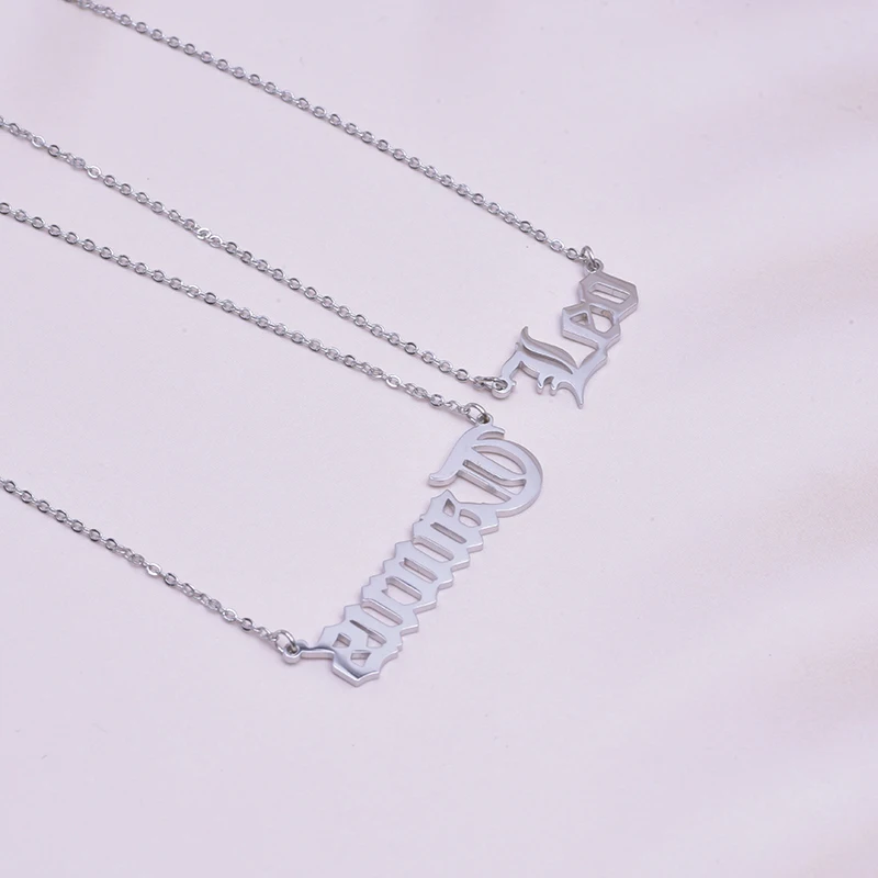 12 Constellations Letter Pendant Necklaces For Women Men Accessories Vintage Old English Alphabet Charm Necklace Fashion Jewelry
12 Constellations Letter Pendant Necklaces For Women Men Accessories Vintage Old English Alphabet Charm Necklace Fashion Jewelry