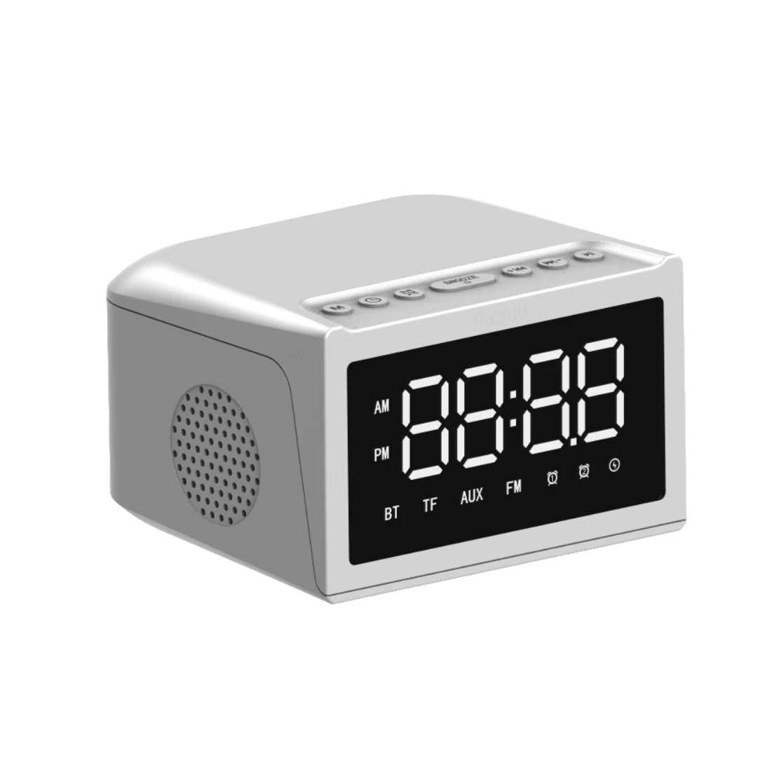 Wireless Charging Speaker FM Radio LED Display Alarm Clock Multifunction Digital Alarm Clock Bluetooth Speaker 3 in 1
Wireless Charging Speaker FM Radio LED Display Alarm Clock Multifunction Digital Alarm Clock Bluetooth Speaker 3 in 1
