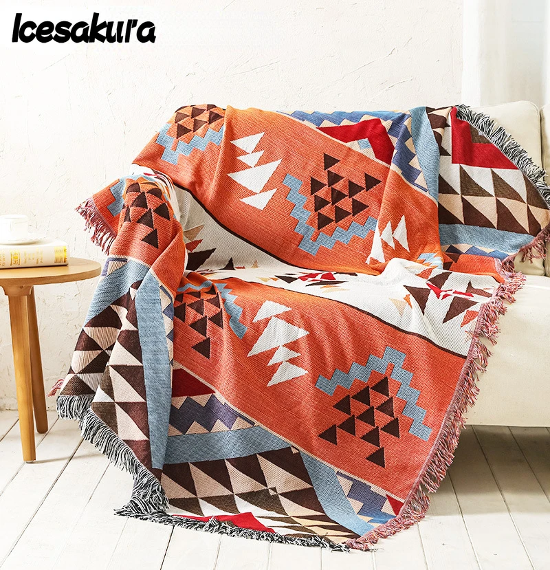Boho Knitted Tapestry Plaid Geometric Print Sofa Blanket Double-sided Use Picnic Blanket Tablecloth Bedspread Blankets for Beds
Boho Knitted Tapestry Plaid Geometric Print Sofa Blanket Double-sided Use Picnic Blanket Tablecloth Bedspread Blankets for Beds