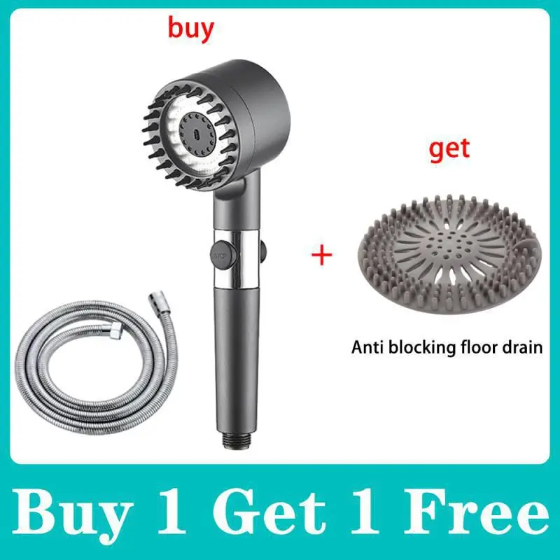 3 Modes Shower Head Adjustable High Pressure Water Saving Shower One-Key Stop Water Massage Shower Head with Filter Element
3 Modes Shower Head Adjustable High Pressure Water Saving Shower One-Key Stop Water Massage Shower Head with Filter Element