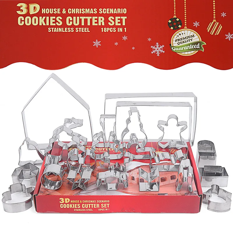 Selling 28 suit stainless steel metal 3 d Christmas cookies mold gingerbread cookies mold
Selling 28 suit stainless steel metal 3 d Christmas cookies mold gingerbread cookies mold