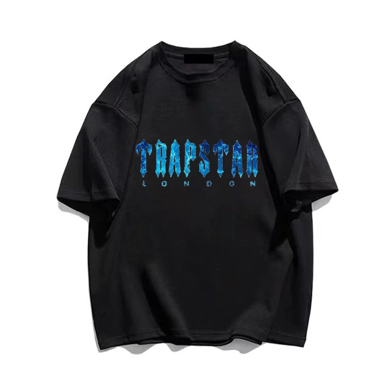 Футболка мужская с принтом граффити, модная повседневная Свободная рубашка из хлопка с короткими рукавами, Топ оверсайз с фиолетовой текстурой, на лето 
Футболка мужская с принтом граффити, модная повседневная Свободная рубашка из хлопка с короткими рукавами, Топ оверсайз с фиолетовой текстурой, на лето