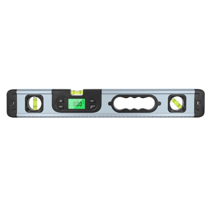 Electronic Protractor Angle Finder Measuring Gauge Meter Spirit Level Backlight LCD Display for Woodworkers Fabricators
Electronic Protractor Angle Finder Measuring Gauge Meter Spirit Level Backlight LCD Display for Woodworkers Fabricators