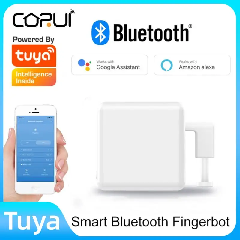 Умная кнопка-толкатель CORUI Tuya, Bluetooth, с голосовым управлением через приложение, через Alexa, Google Assistant
Умная кнопка-толкатель CORUI Tuya, Bluetooth, с голосовым управлением через приложение, через Alexa, Google Assistant