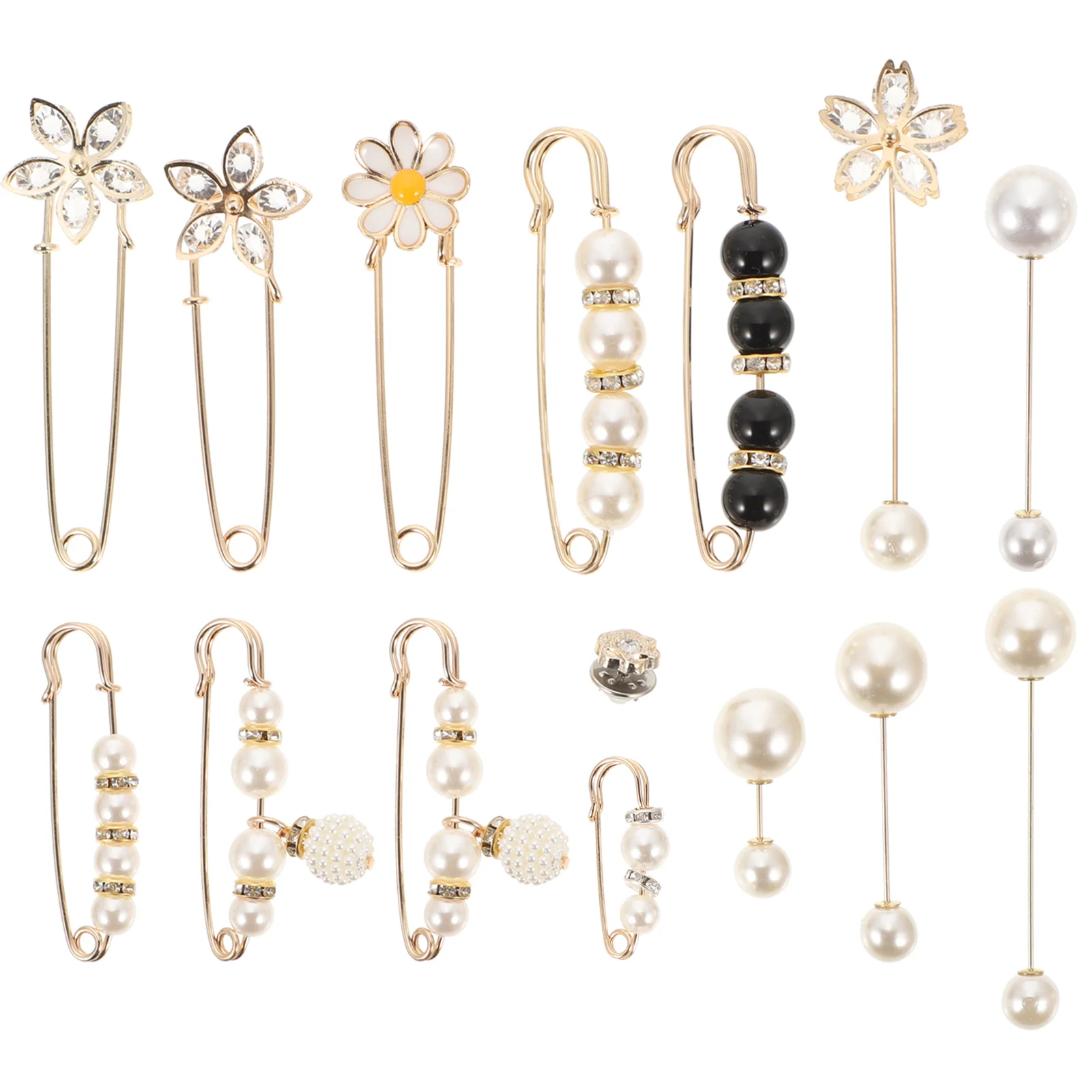 15 Pcs White Rhinestone Dress Anti-light Adjustment Buckle Brooch Pins Women Clothing Supplies Shawl Hat Brooches Miss
15 Pcs White Rhinestone Dress Anti-light Adjustment Buckle Brooch Pins Women Clothing Supplies Shawl Hat Brooches Miss