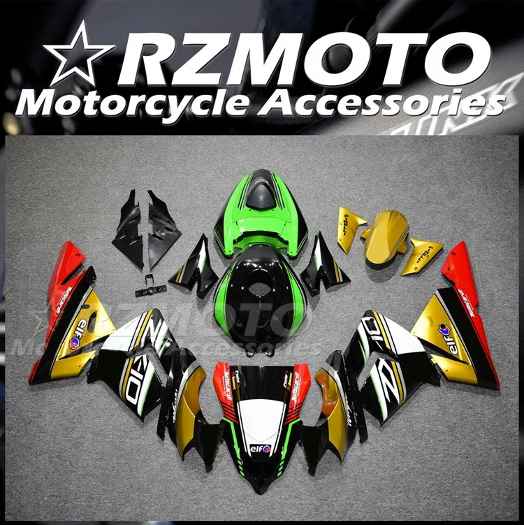 Новый комплект обтекателей для мотоцикла ABS, подходит для Kawasaki Ninja ZX-10R 2004 2005 04 05, комплект кузова золотистого цвета + чехол для бака 
Новый комплект обтекателей для мотоцикла ABS, подходит для Kawasaki Ninja ZX-10R 2004 2005 04 05, комплект кузова золотистого цвета + чехол для бака