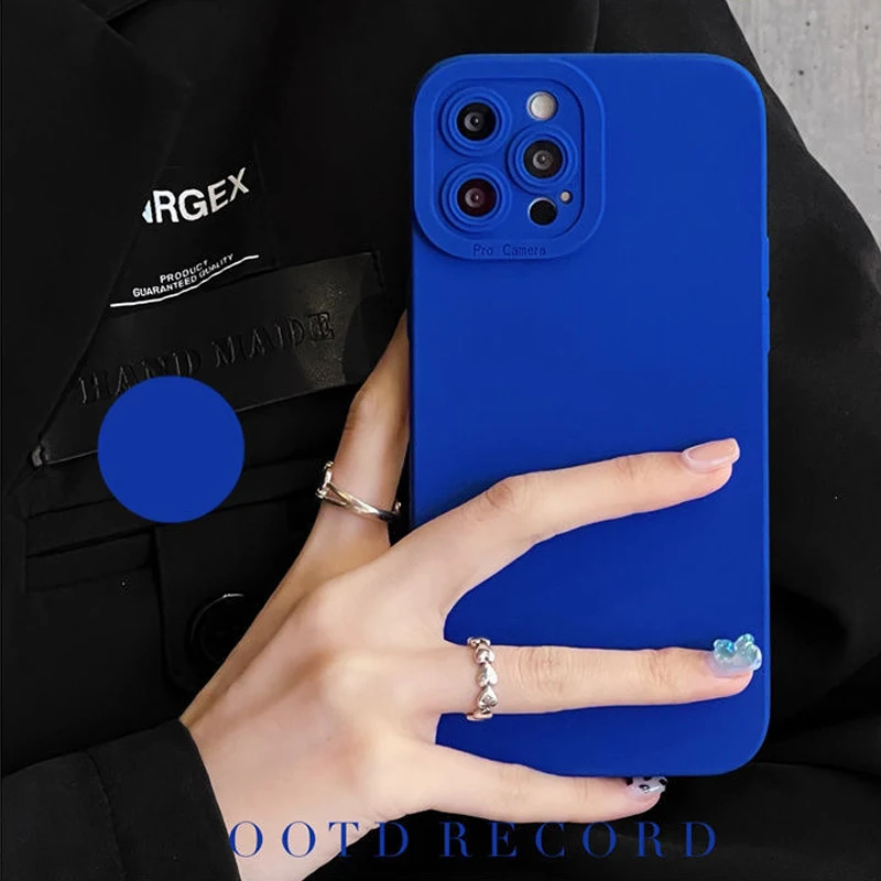 Phone Case For Samsung S22 Ultra S21 Plus FE Klein Blue Silicone Cover For Galaxy A32 A52 A72 A53 A52S A73 A33 A13 4G 5G Cases
Phone Case For Samsung S22 Ultra S21 Plus FE Klein Blue Silicone Cover For Galaxy A32 A52 A72 A53 A52S A73 A33 A13 4G 5G Cases