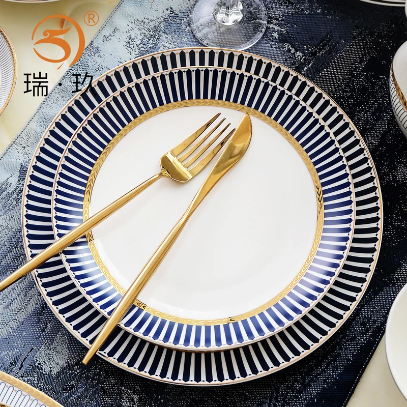 Household steak plate8Bone China Gold Rimmed-Inch Plate10Moonlight Plate-Inch Plate Dish Plate Dinner Plate Western Tableware
Household steak plate8Bone China Gold Rimmed-Inch Plate10Moonlight Plate-Inch Plate Dish Plate Dinner Plate Western Tableware