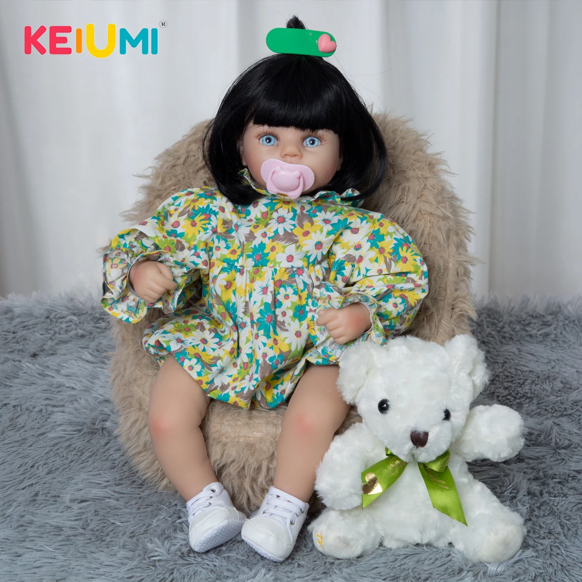 KEIUMI Wholesale 19 inch Reborn Baby Doll Soft Cloth Body Alive Reborn Boneca Collectible Baby Toys For Kids Playmates Gifts
KEIUMI Wholesale 19 inch Reborn Baby Doll Soft Cloth Body Alive Reborn Boneca Collectible Baby Toys For Kids Playmates Gifts