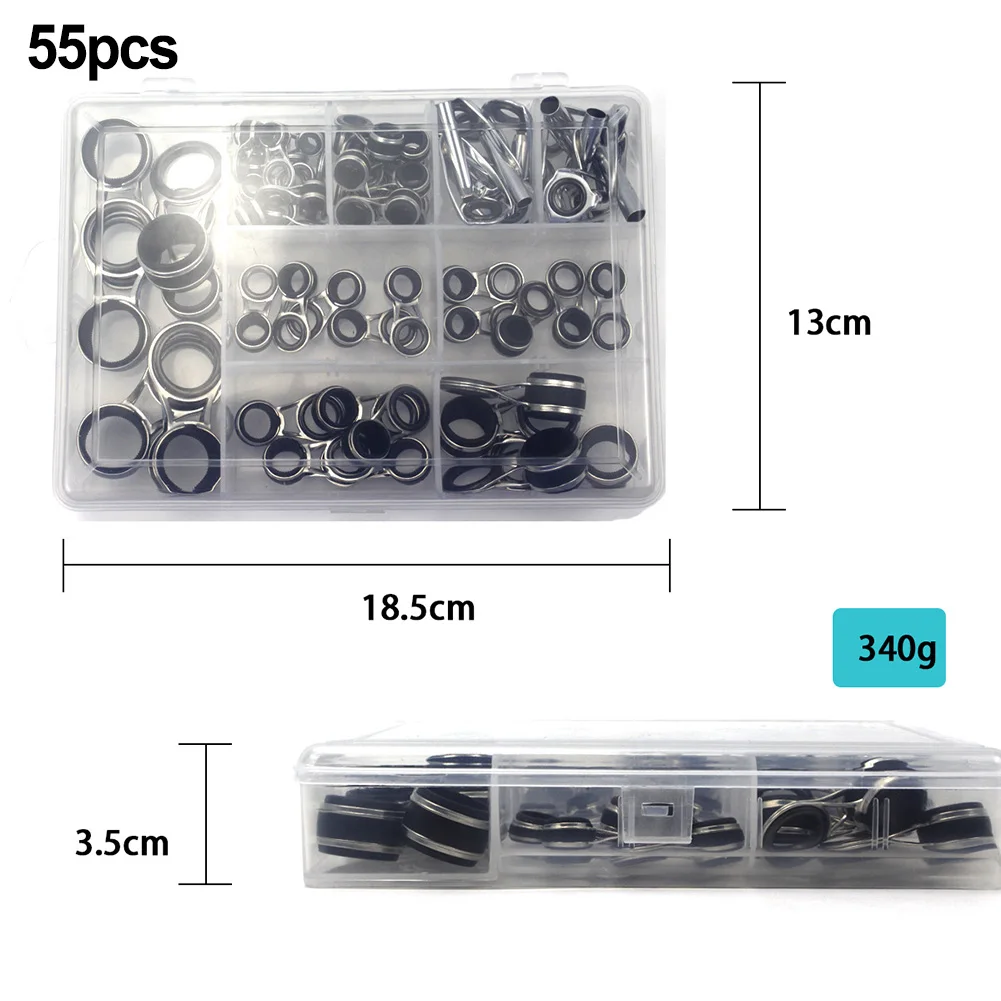 Fishing Rod Guides Ring Ceramic Guides Guides Line Rings Line Ring DIY Rock Fishing Rod Fishing Tackle Gear Accessories
Fishing Rod Guides Ring Ceramic Guides Guides Line Rings Line Ring DIY Rock Fishing Rod Fishing Tackle Gear Accessories