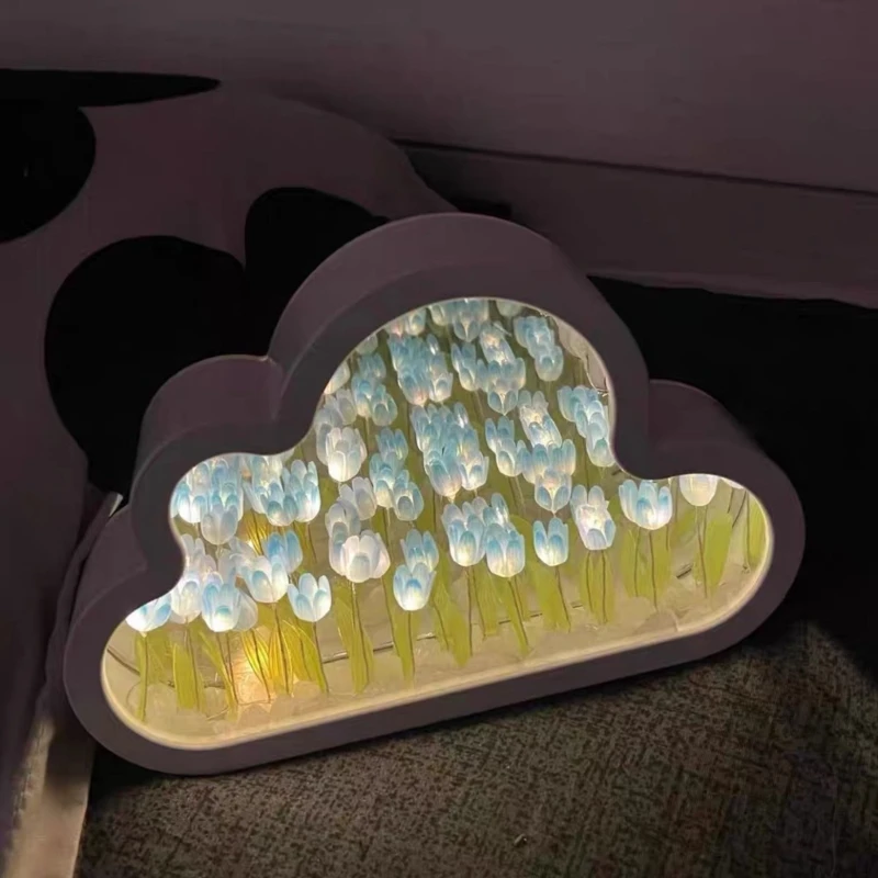 DIY Cloud Tulips Night Light Glowing Led Light Household Party Accessory for Home Festival Holiday Party Drop shipping
DIY Cloud Tulips Night Light Glowing Led Light Household Party Accessory for Home Festival Holiday Party Drop shipping