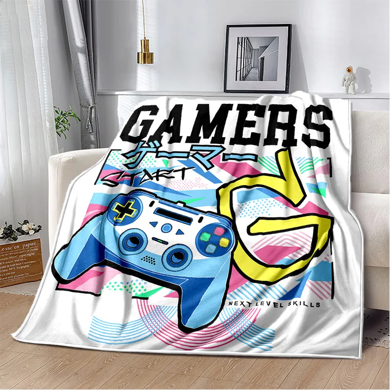 Cartoon Game Handle Pattern Manta Sofa Bed Cover Soft Blanket Plaid Soft Warm Flannel Throw Noon Break Blankets Fans Gif
Cartoon Game Handle Pattern Manta Sofa Bed Cover Soft Blanket Plaid Soft Warm Flannel Throw Noon Break Blankets Fans Gif