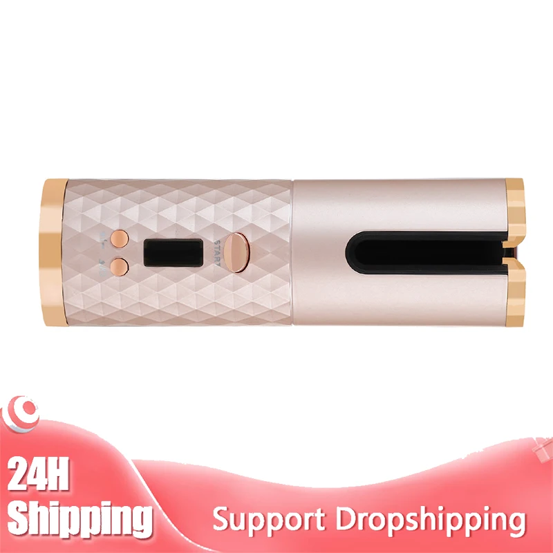 Portable Wireless Rechargeable Curling Iron Automatic Curling Styling Tool Smart Curling Iron Anti-Scalding Curling Iron
Portable Wireless Rechargeable Curling Iron Automatic Curling Styling Tool Smart Curling Iron Anti-Scalding Curling Iron