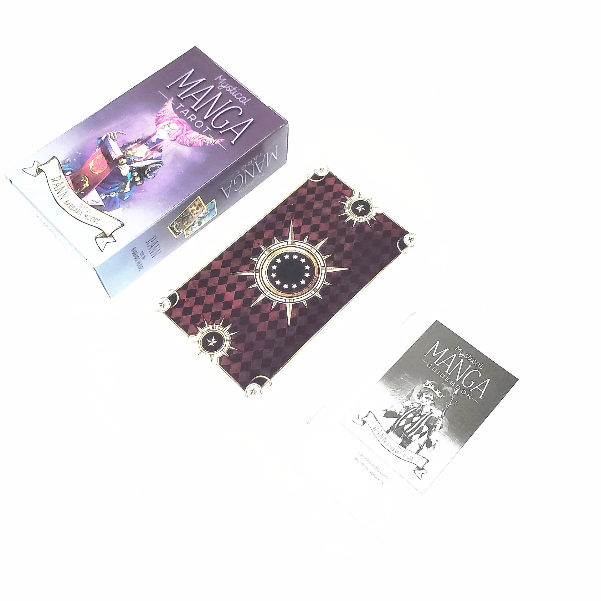 12X7 Mystical Manga Tarot Cards standard size Board games With paper instruction booklet
12X7 Mystical Manga Tarot Cards standard size Board games With paper instruction booklet