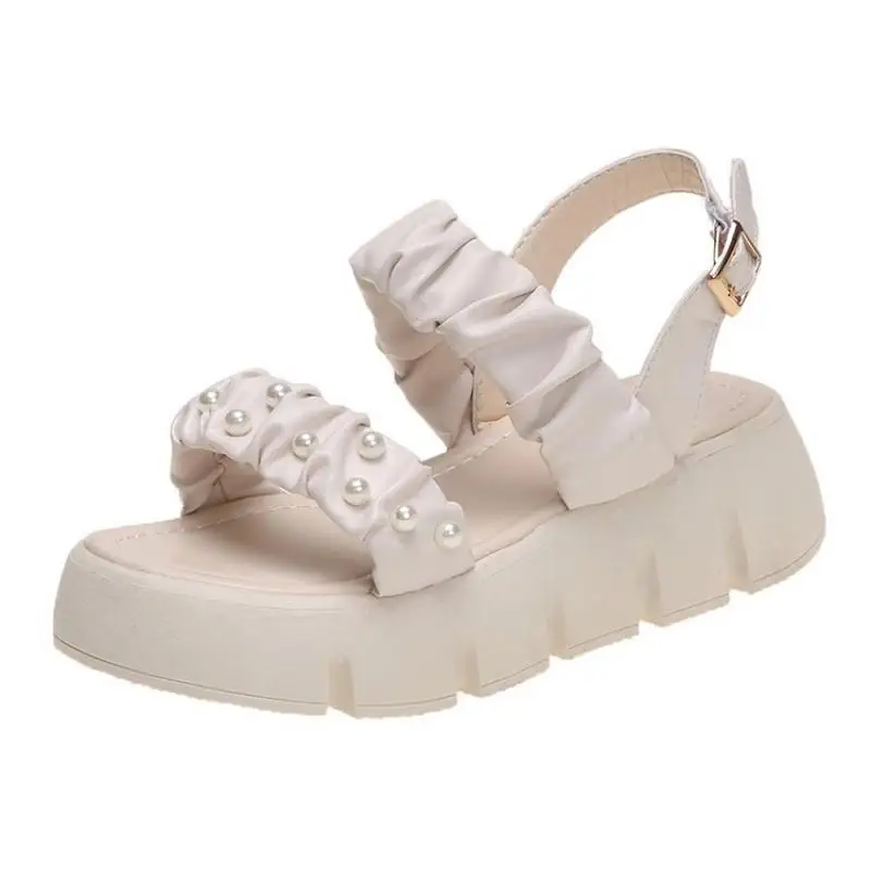 String Bead Pu Designer Shoes Women's Wedge Sandals On Heels Summer 2022 Womens Fashion Trend Casual Comfortable Sandals Women
String Bead Pu Designer Shoes Women's Wedge Sandals On Heels Summer 2022 Womens Fashion Trend Casual Comfortable Sandals Women