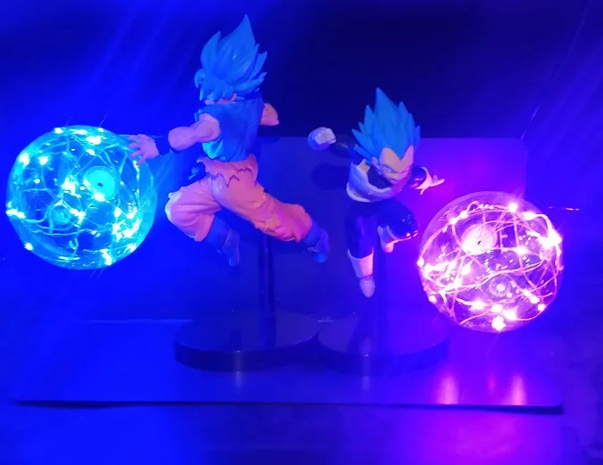 Anime DBZ Combat version Wukong VS Vegeta Spirit Bomb Figure LED light bulb Lamp ball Toy Kamehameha Explosion Scene power ball
Anime DBZ Combat version Wukong VS Vegeta Spirit Bomb Figure LED light bulb Lamp ball Toy Kamehameha Explosion Scene power ball