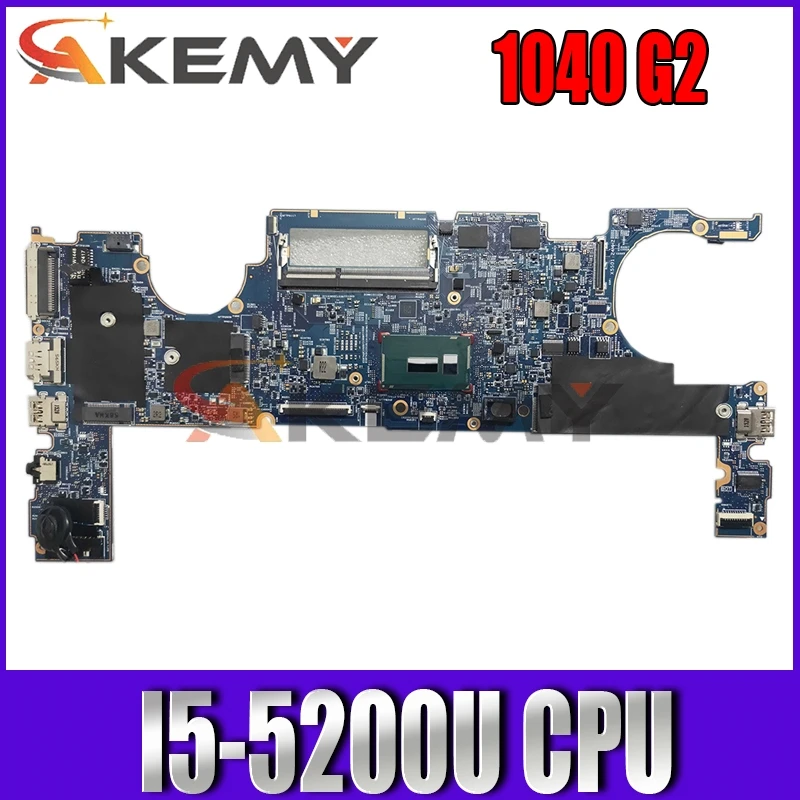 AKemy798518-601 798518-001 for HP EliteBook Folio 1040 G2 13324-1 448.01T01.0011 series laptop motherboard SR23Y I5-5200U
AKemy798518-601 798518-001 for HP EliteBook Folio 1040 G2 13324-1 448.01T01.0011 series laptop motherboard SR23Y I5-5200U