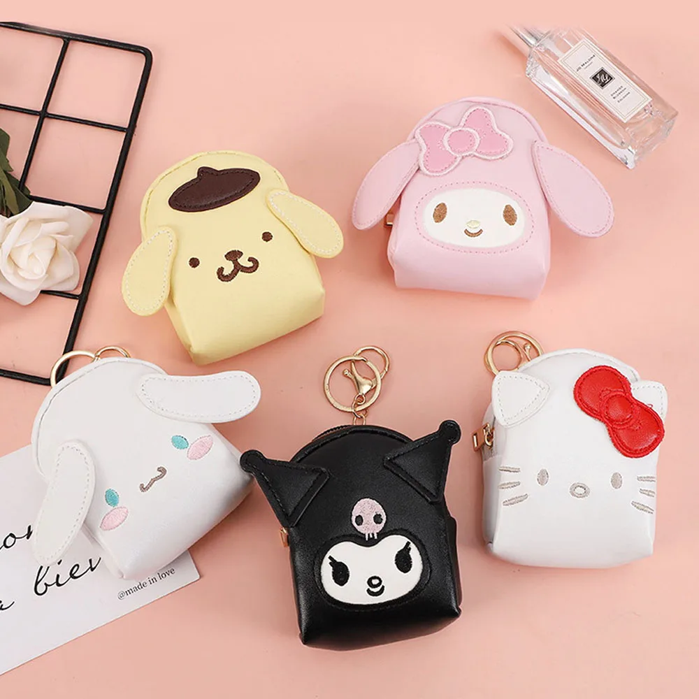 Sanrio Coin Purse Pu Material Cartoon Schoolbag Decoration Keychain Bags Melody Kuromi Hello Kitty Cinnamoroll Christmas Gifts
Sanrio Coin Purse Pu Material Cartoon Schoolbag Decoration Keychain Bags Melody Kuromi Hello Kitty Cinnamoroll Christmas Gifts
