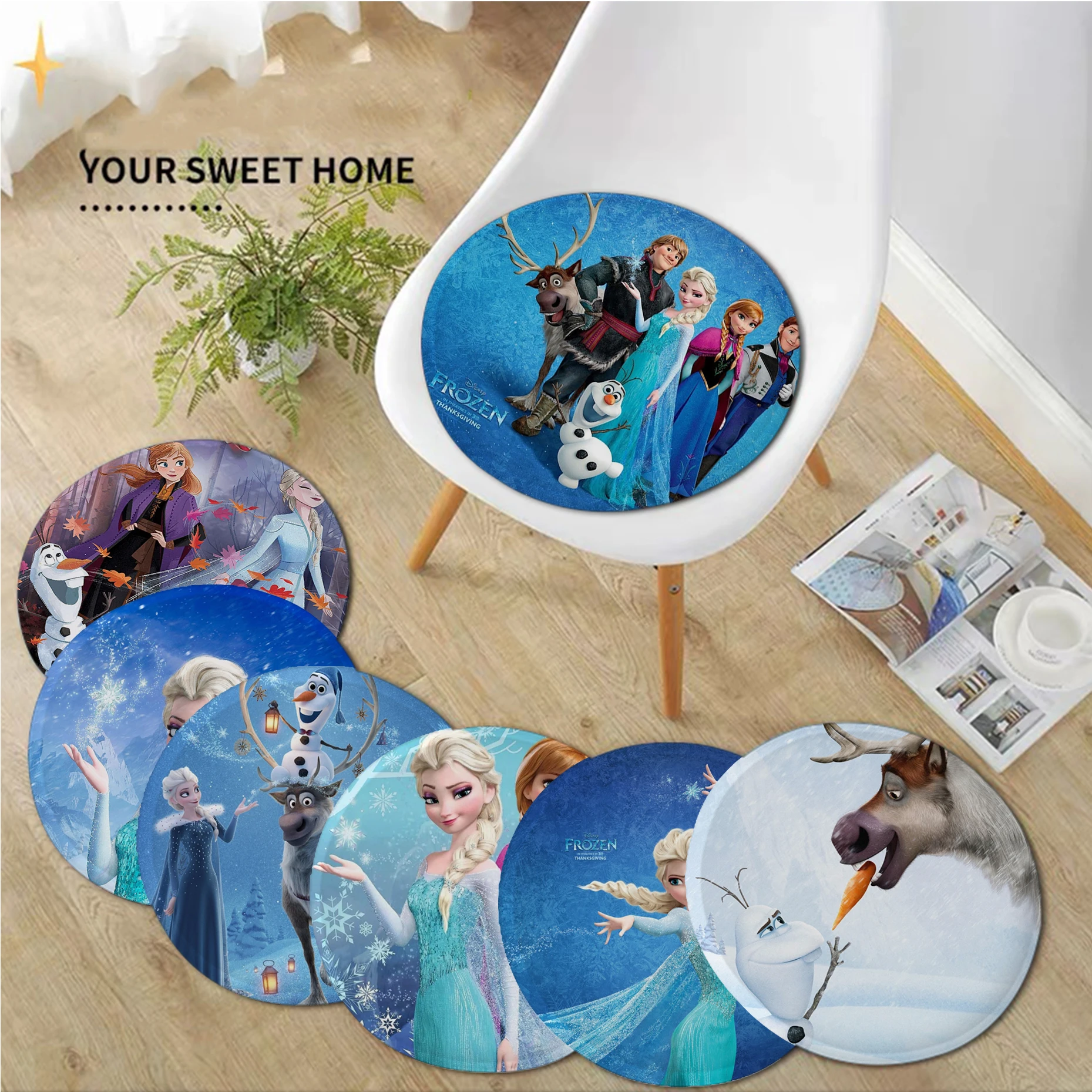 Disney Frozen Modern Minimalist Style Chair Cushion Soft Office Car Seat Comfort Breathable 45x45cm Buttocks Pad
Disney Frozen Modern Minimalist Style Chair Cushion Soft Office Car Seat Comfort Breathable 45x45cm Buttocks Pad