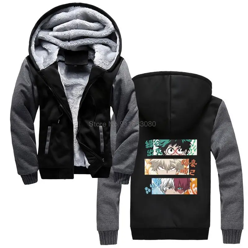 My Hero Academia MHA Boku No Hero Academia Hoodie Anime Bakugou Izuku Shoto Men Winter Thicken Hoodies Hooded Sweatshirt
My Hero Academia MHA Boku No Hero Academia Hoodie Anime Bakugou Izuku Shoto Men Winter Thicken Hoodies Hooded Sweatshirt