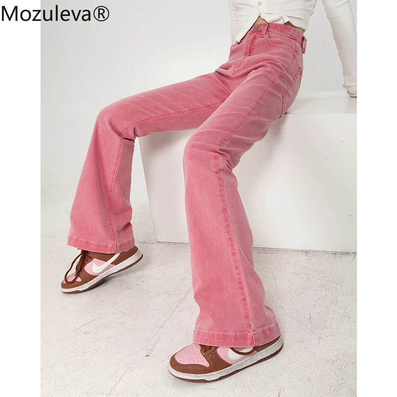 Mozuleva Vintage High Waist Button Women Flare Jeans Pants 2022 Spring Summer Loose Female Denim Trousers Casual Ladies Pantalon
Mozuleva Vintage High Waist Button Women Flare Jeans Pants 2022 Spring Summer Loose Female Denim Trousers Casual Ladies Pantalon