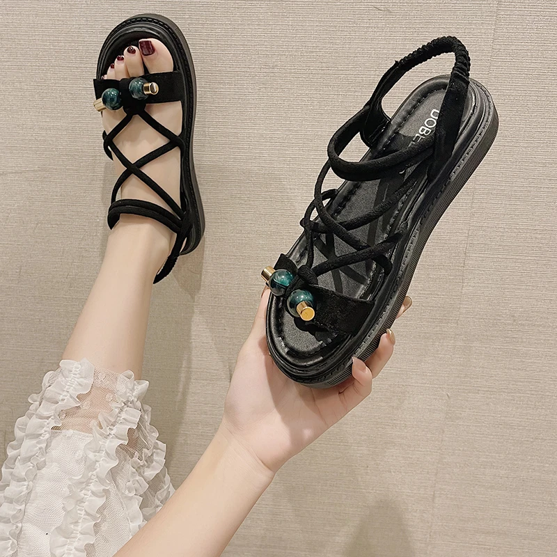 New Fashion Summer Shoes Women High Heels Sandals Brand Women Sandals Platform Ladies Square Heel 7cm Black White Shoes YX4564
New Fashion Summer Shoes Women High Heels Sandals Brand Women Sandals Platform Ladies Square Heel 7cm Black White Shoes YX4564