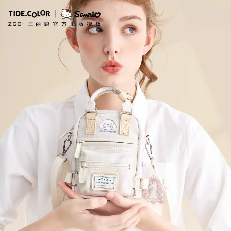 Sanrio Hello Kitty Cinnamoroll Backpack Messenger Mini Bag Multi-functional Coin Purse Anime Kawaii Cute Fashion Casual Portable
Sanrio Hello Kitty Cinnamoroll Backpack Messenger Mini Bag Multi-functional Coin Purse Anime Kawaii Cute Fashion Casual Portable