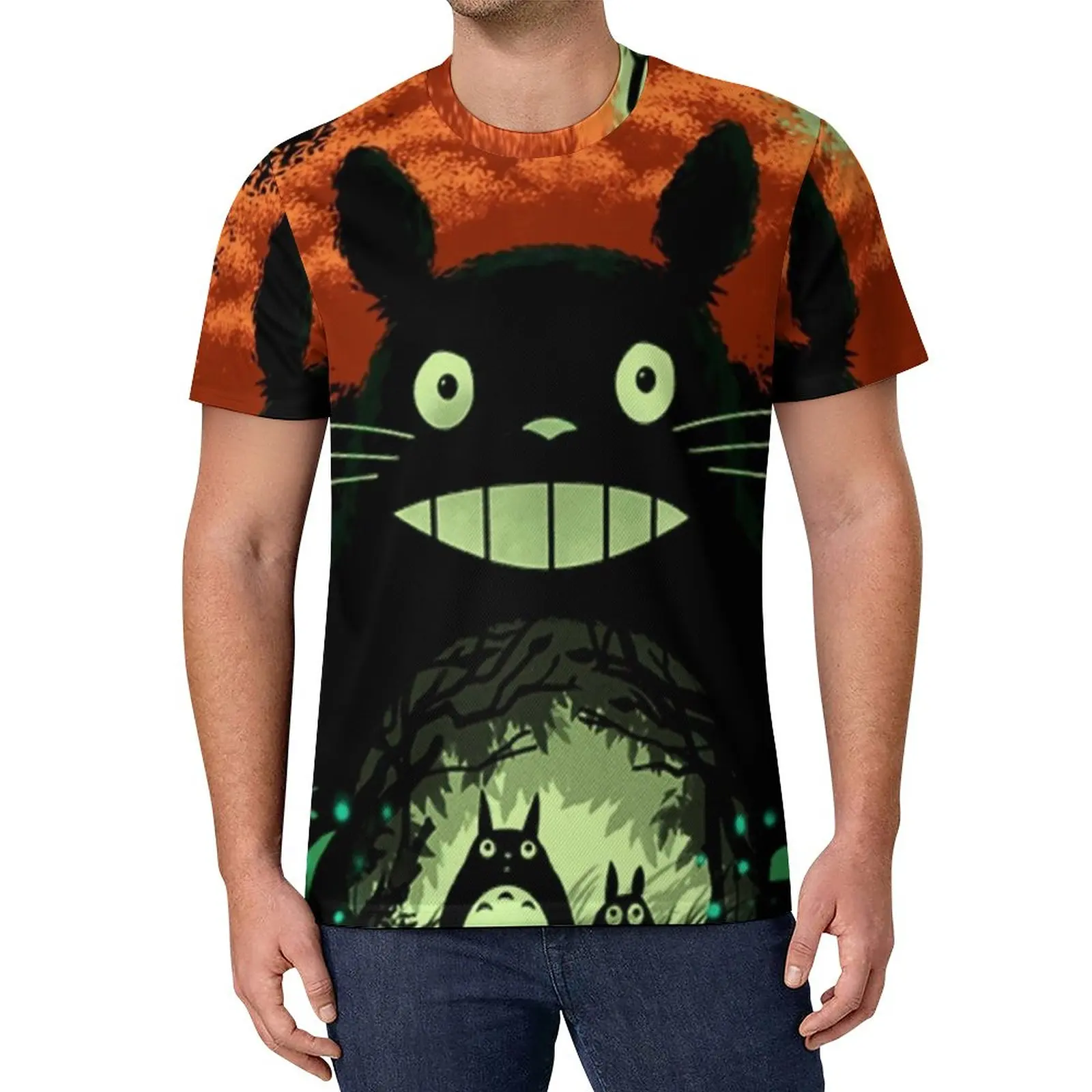 Totoro Dark Night T-Shirt Japanese Manga Print Novelty T-Shirts Street Style Tee Shirt Summer Short Sleeve Custom Tees
Totoro Dark Night T-Shirt Japanese Manga Print Novelty T-Shirts Street Style Tee Shirt Summer Short Sleeve Custom Tees
