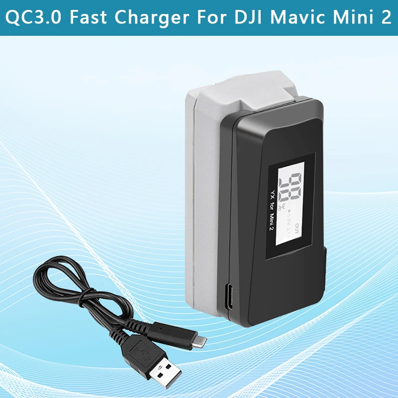 Быстрое зарядное устройство DJI Mini 2/SE QC3.0, зарядка аккумулятора с USB-кабелем типа C, светодиодное зарядное устройство для DJI Mavic Mini 2, аксессуары ...
Быстрое зарядное устройство DJI Mini 2/SE QC3.0, зарядка аккумулятора с USB-кабелем типа C, светодиодное зарядное устройство для DJI Mavic Mini 2, аксессуары ...