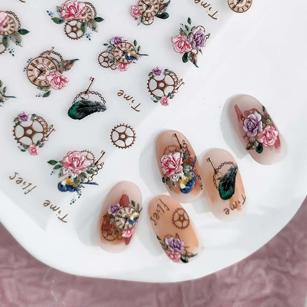1Pc Flower Rose Nail Stickers Japanese 5D Backing Nail Stickers Frosted Thin Transparent Butterfly Stickers Nail Accessories
1Pc Flower Rose Nail Stickers Japanese 5D Backing Nail Stickers Frosted Thin Transparent Butterfly Stickers Nail Accessories