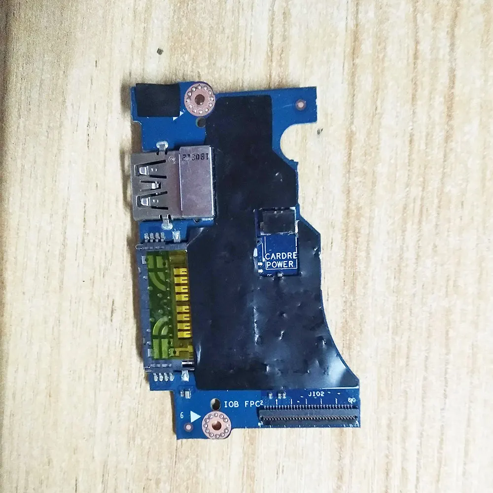 USB-плата для Dell XPS 13 9350 9360 9343 Φ switch USB IO card reader board AAZ80 плата кнопки питания ноутбука