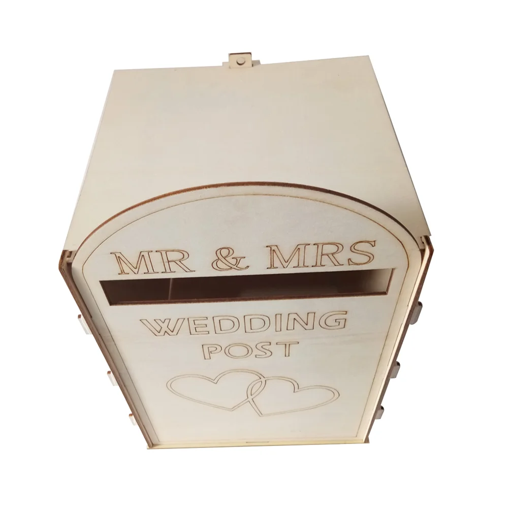 Box Wedding Wooden Post Mailbox Envelope Gift Rustic Decorative Suggestion Letterbox Donation Key Drop Holder Metal Comment
Box Wedding Wooden Post Mailbox Envelope Gift Rustic Decorative Suggestion Letterbox Donation Key Drop Holder Metal Comment