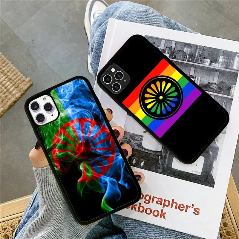 Gypsy Aromanian Romany Romani Roma Flag Phone Case Silicone PC+TPU Case for iPhone 11 12 13 Pro Max 8 7 6 Plus X SE XR Hard
Gypsy Aromanian Romany Romani Roma Flag Phone Case Silicone PC+TPU Case for iPhone 11 12 13 Pro Max 8 7 6 Plus X SE XR Hard