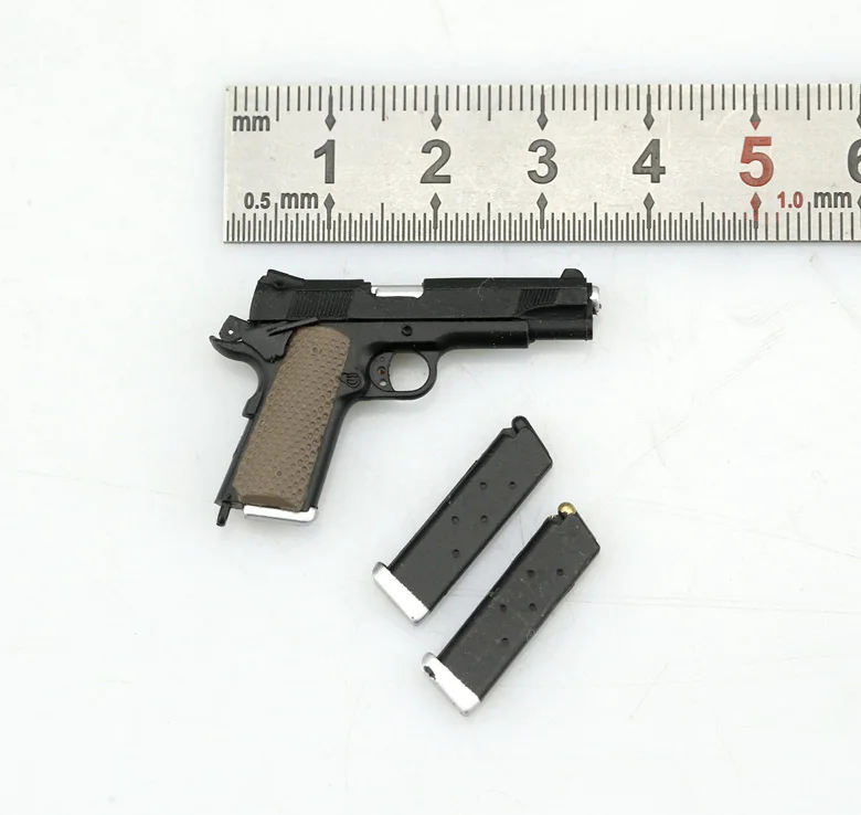 Hot Sale 1/6 Soldier Miniature Weapon Pistol Model Toy Accessories For 12'' Action Figure In Stock Collectible
Hot Sale 1/6 Soldier Miniature Weapon Pistol Model Toy Accessories For 12'' Action Figure In Stock Collectible