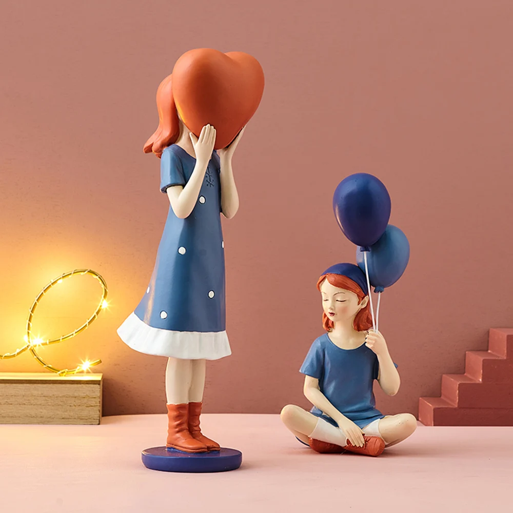 Creative Beautiful Balloon Girl Statue Decoration Girl Room Decoration Desk Kawaii Accessories Nordic Home Decoration Gift
Creative Beautiful Balloon Girl Statue Decoration Girl Room Decoration Desk Kawaii Accessories Nordic Home Decoration Gift