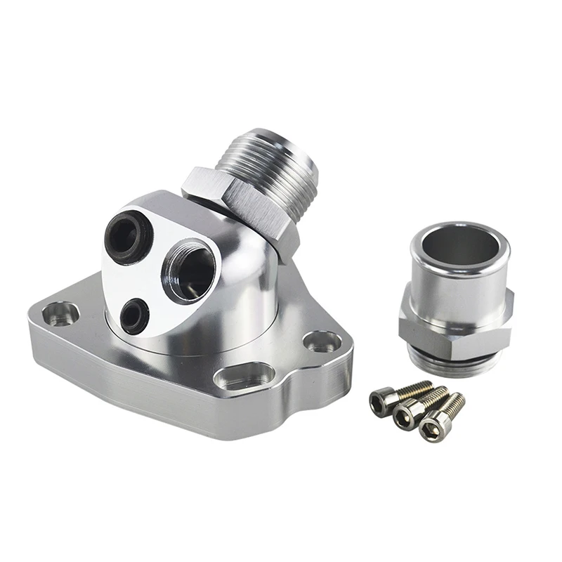 Engine Coolant Thermostat Housing Assembly Silver Swivel Water Neck Compatible with K Series K20 K24 
Engine Coolant Thermostat Housing Assembly Silver Swivel Water Neck Compatible with K Series K20 K24