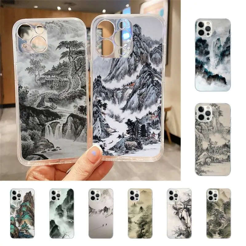 Landscape Ink Painting Phone Case For Iphone 7 8 Plus X Xr Xs 11 12 13 Se2020 Mini Mobile Iphones 14 Pro Max Case
Landscape Ink Painting Phone Case For Iphone 7 8 Plus X Xr Xs 11 12 13 Se2020 Mini Mobile Iphones 14 Pro Max Case