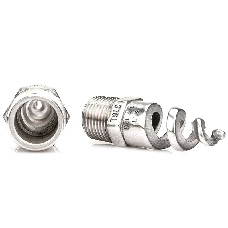 1/4" 3/8"1/2" 3/4" 1"1 1/4" Spiral Jet Nozzle 304 Stainless Steel Spiral Cone Atomization Nozzle Spray Sprinkler Head Garden
1/4" 3/8"1/2" 3/4" 1"1 1/4" Spiral Jet Nozzle 304 Stainless Steel Spiral Cone Atomization Nozzle Spray Sprinkler Head Garden