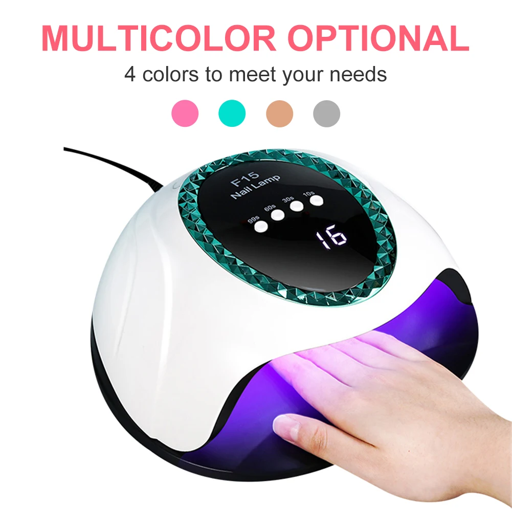 Newest 168W UV LED Nail Lamp For Drying Acrylic Nail Gel Polish With Smart Sensor Professional Nail Art Salon Manicure Machine
Newest 168W UV LED Nail Lamp For Drying Acrylic Nail Gel Polish With Smart Sensor Professional Nail Art Salon Manicure Machine
