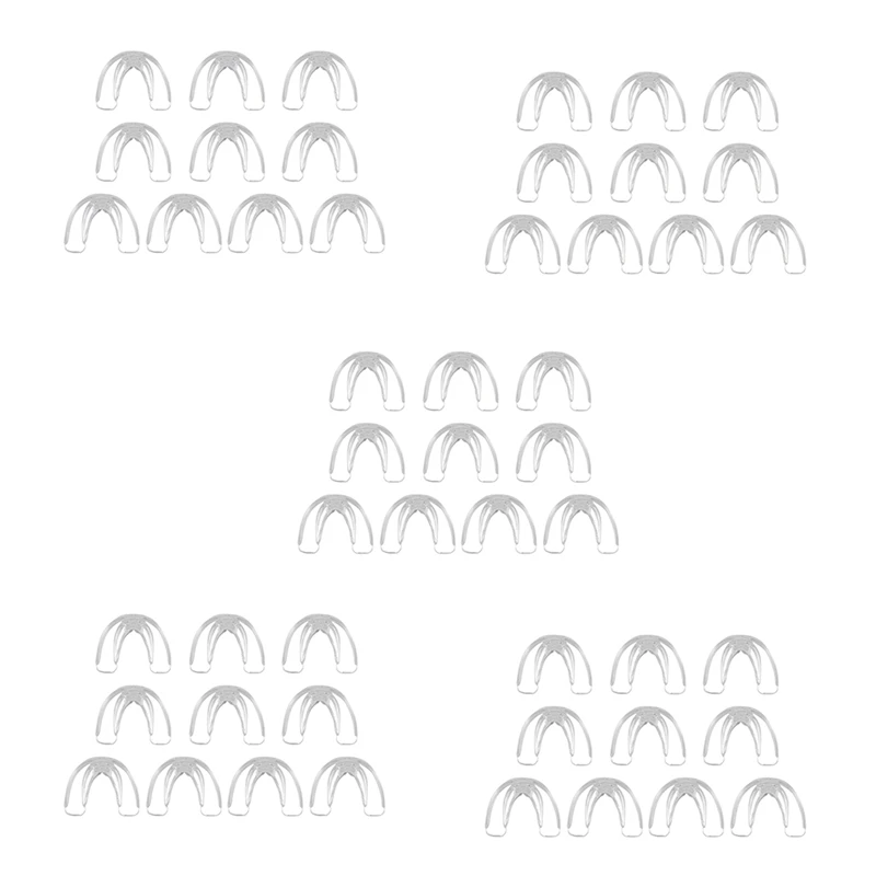50 Pcs Orthodontic Teeth Corrector Braces Tooth Retainer Straighten Tools Teeth Capped Transparent
50 Pcs Orthodontic Teeth Corrector Braces Tooth Retainer Straighten Tools Teeth Capped Transparent